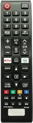 mumax AA59-00607A 4K Ultra HDTV LCD LED Smart TV Remote Control Samsung Remote Controller(Black)