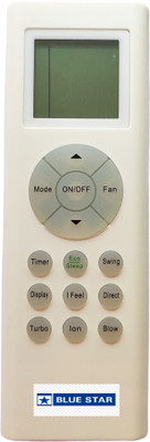 Harsh Enterprises Bluestar Compatible for Bluestar Split/window AC Remote Control AC-201 model Air Conditioner remote control with Battery FREE Harsh Enterprises Remote Controller(White) Harsh Enterprises Bluestar Compatible for Bluestar Split/window AC Remote Control AC-201 model Air Conditioner remote control with Battery FREE Harsh Enterprises Remote Controller(White)