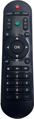 Nij LED1409 LED TV Remote Control Universal AKAI & H.M TV Remote Controller(Black)