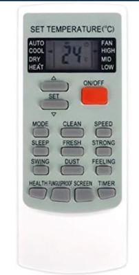 Uneo Star Compatible Remote Control for  AC YK-H/006E Voltas Remote Controller(White)