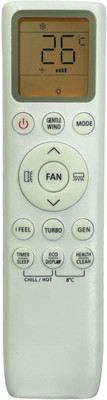 miracles in hand MIH241A AC REMOTE WITH BACKLIGHT COMPATIBLE WITH TCL Remote Controller(White)