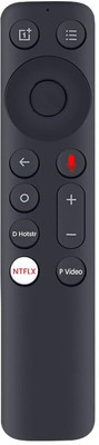 Marman Compatible with OnePlus TV Voice Remote Control Original Y, Y1s Pro Series for 4K FHD UHD QLED Smart Android Television with Google Assistant - Pairing Must! One Plus Tv Remote Controller(Black)