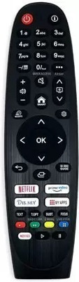 SAYENY Compatible Magic Smart Lg Tv Remote Control Original Suitable for all Model MR600 MR650 MR18BA MR19BA MR20GA MR21GA MR22GA MR400 MR500 MR700 with All Feature Except No Mic and Pointer or Mouse Remote Controller(Black)