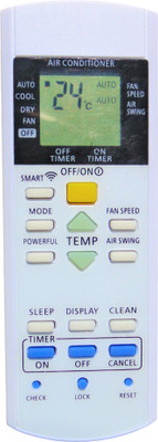 Ehop AC-29G Compatible remote Control for  AC with Smart Wifi Function Panasonic Remote Controller(White)