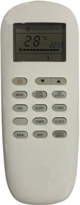 mumax Compatible/Replacement for  AC Remote Control (Model No VDO-215A) Videocon Remote Controller(Multicolor)