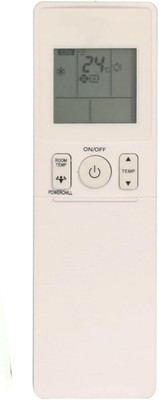 Ethex ® Re-169A Ac Remote compatible for Daikin Ac (Powerchill button) (Match all functions with your Remote before placing order) ( check all images) Remote Controller(White)