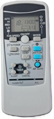 Tke Universal AC Remote Daikin AC Remote Control Remote Mitsubishi Ac Mitsubishi Ac, Universal Remote Controller(Black)