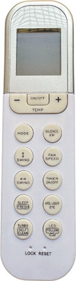 MechFox AC Remote Control Compatible Split/Window Air Conditioner | Model No. AC-196 | Midea Long Remote Controller(White)
