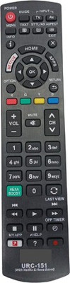 Akshita URC-151 TV Compatible For Smart LED LCD TV Remote Control PANASONIC Remote Controller(Black)
