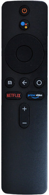 RESORB LED 648 Bluetooth Voice Command Remote for Xiaomi Redmi  Smart TV Mi Remote Controller(Black)