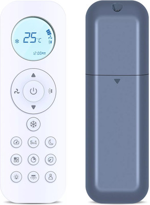 TIZOQ Replacement Remote Control Compatible for Bluestar AC 301-AC Remote Control | Supported IC518NNUR, IC518YNURS, IC524DNUR & More Model Bluestar AC Remote Controller(White)