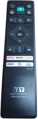 Tke Universal Remote Control for  LED TV(049) PANASONIC Remote Controller(Black)