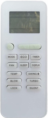 LipiWorld 175 18ETC5 18MTC5 AC Remote Compatible for  GODREJ AC Remote Controller(White)