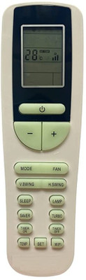 LUNAGARIYA AC Remote No.133B, Compatible with  AC Remote Control VOLTAS Remote Controller(White)