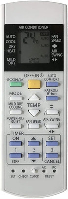 Xpecial 29B PANA-S0NIC AC Remote Compatible with PANASONIC 1 / 1.5 / 2 TON AC Remote Controller(White)