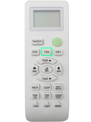 Rohit Electronics Remote Control Compatible for  Ac Haier Remote Controller(White)