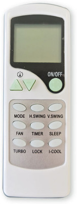 RISHI ENTERPRISES (76) THIS REMOTE IS COMPATIBLE FOR AC ONIDA Remote Controller(White)