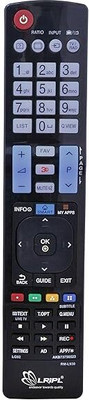Rohit Electronics Remote Control Comaptible For LG Smart 3D LCD/LED HDTV Replacement (EXACTLY SAME REMOTE WILL ONLY WORK) Remote Controller(Black)