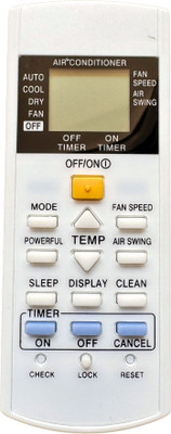 MechFox AC Remote Control Compatible Split/Window Air Conditioner | Model No. AC-29H | Panasonic Remote Controller(White)