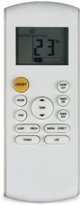 Ethex ® Re-184 Ac Remote compatible for Onida/Panasonic Ac (Match all functions with your Remote before placing order) ( check all images) Remote Controller(White)