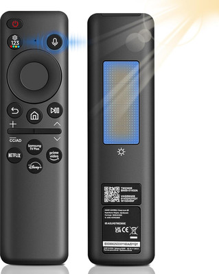 miracles in hand BN59-01432A Solar Voice Remote Control for NEO QLED 8K HDR Smart tv for Samsung with Rechargeable Solar Cell Compatible with Neo QLED 8K HDR Smart TVs Remote Controller(Black)