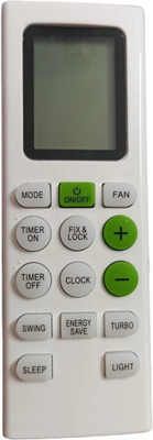 Paril ® Re-226A Ac Remote compatible Replacement for Bluestar Ac Remote (Exactly Same Remote Will Only Work) Remote Controller(Black)