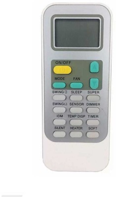 Paril Air Conditioner Remote Compatible For  AC HISENSE Remote Controller(White)