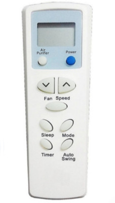 Ethex ® Re-75 Ac Remote compatible for Lg Ac Remote control (Match all functions with your Remote before placing order) Remote Controller(White)