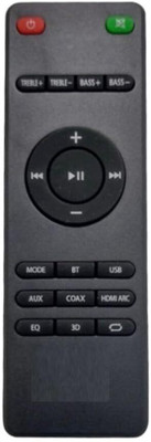 hybite Remote Compatible with Boat SOUNDBAR with BT EQ button (Old Remote Must BE Same AS The Picture)BOAT home theater Remote Controller(Black)