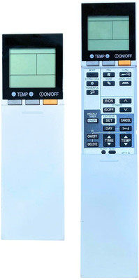 ANM Remote Compatible for Mitsubishi Electric AC ( Long ) - With AAA Battery MITSUBISHI ( EXACTLY SAME REMOTE WILL ONLY WORK ), VERIFICATION ON 9408256237 Remote Controller(White) ANM Remote Compatible for Mitsubishi Electric AC ( Long ) - With AAA Battery MITSUBISHI ( EXACTLY SAME REMOTE WILL ONLY WORK ), VERIFICATION ON 9408256237 Remote Controller(White)