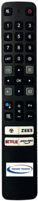 Kishore Traders Compatible Remote Control For TCL Smart Led Tv TCL Smart Led Tv Without Voice Function Remote Controller(Black)