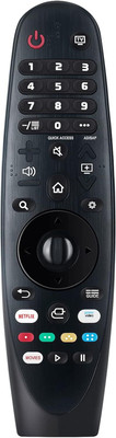 Xeovox Magic Remote LG with Scroll Function compatible Original LG Smart LED TV Remote LG LED TV, without mouse & without Voice, Universal for All LG LED TV Remote Controller(Black)
