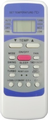 EZBEL 160 AC Remote Compatible for AC Onida Remote Controller(White)