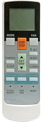 LUNAGARIYA AC Remote No.107A, Compatible with  AC Remote Control O GENERAL Remote Controller(White)