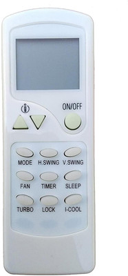 V4 Gadgets Compatible/Replacement for  Remote Control | AC Remote No-7C Onida AC Remote Controller(White)