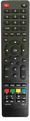 OG LED 403 MMX11 MX11 Remote Compatible with MICROMAX SMART LED LCD TV Remote Controller(Black)