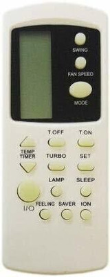 Woniry Air Conditioner Remote Compatible with  Split AC Remote Control (AC-31A) Voltas Remote Controller(White)