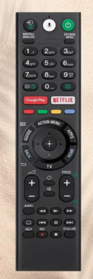 Tke RMF-TX200P Original Voice Remote Sony Bravia-TV - with All Sony 4K (71A) Sony, Bravia Remote Controller(Black)