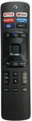 HDF Voice Supported Smart TV (ERF3R69H) - Voice Supp - Disney Hotstar, Netflix & Youtube Hisense Smart TV, VU Smart TV Remote Controller(Black)