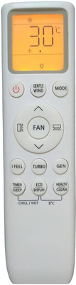 LUNAGARIYA 241A, Ac Remote Compatible TCL Ac Remote Controller Remote Controller(White)