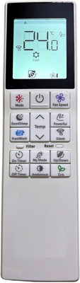 TIZOQ Remote Control Compatible for AC | Remote Control No. 272 Hitachi Remote Controller(White)