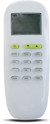 Ethex ® Re-215A Ac Remote compatible for Videocon Ac (Match all functions with your Remote before placing order) ( check all images) Remote Controller(White)