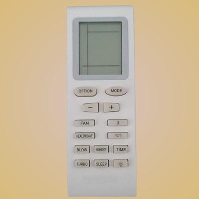 Ethex AC REMOTE 18 AC Remote Control Compatible for VIDEOCON AC Remote Videocon Remote Controller(white&black)