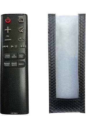 BhalTech AH59-02631J PU Leather Case Cover Perfect Fitting Specially Designed Protective (Only Remote Cover) Pls Check Your Remot Dimensions Compatible Samsung Sound Bar Remote Controller(Black) BhalTech AH59-02631J PU Leather Case Cover Perfect Fitting Specially Designed Protective (Only Remote Cover) Pls Check Your Remot Dimensions Compatible Samsung Sound Bar Remote Controller(Black)