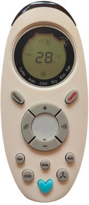 mumax Compatible/Replacement for Kelvinator AC Remote Control (Model No Cruis-143W) Cruise Remote Controller(Multicolor)