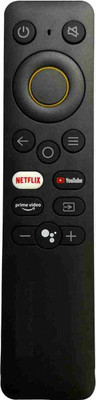 Xpecial R-ME without Voice Control Function Remote Compatible with REALME 4K SMART LED LCD TV Remote Controller(Black)