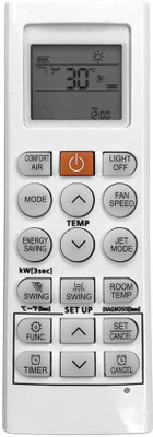 Ehop AC 36O Compatible Control for AC with JetMode Function AKB74955605 LG Remote Controller(White)