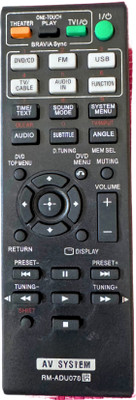 MechFox Home Theatre Remote Control Compatible Multimedia Speaker| HT-4C | with Sony (AV System RM-ADU078) Remote Controller(Black)