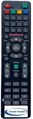Kishore Traders Compatible Remote Control For SVL Led Tv SVL Smart Led Tv Remote Controller(Black)