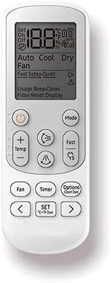 ditec Air Conditioner Remote AC144B Compatible with  Air Conditioner Samsung Remote Controller(White)